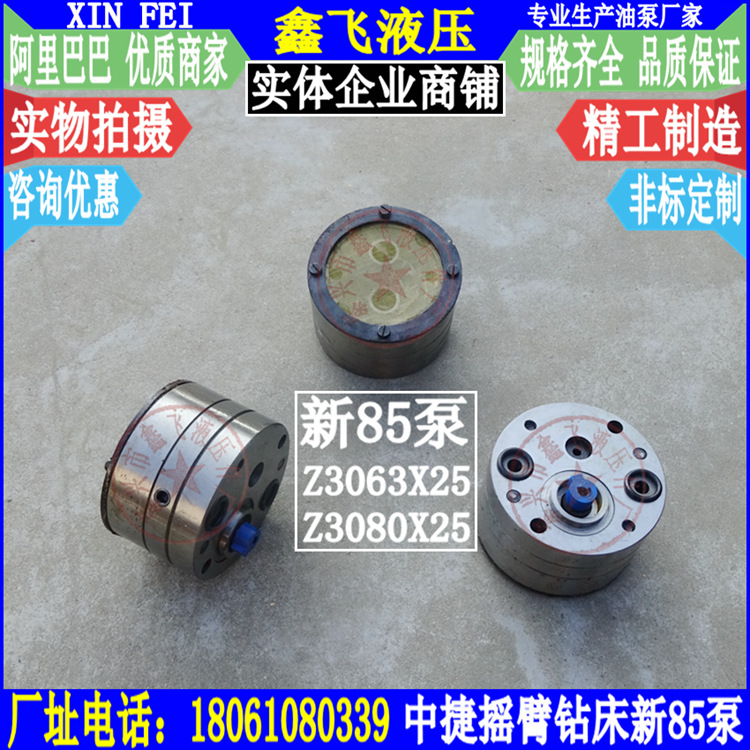 Z3063X25 Z3080沈阳机床厂摇臂钻床润滑齿轮油泵 新85泵 夹紧泵