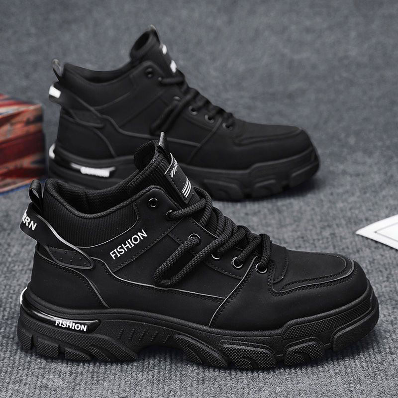 Martin botas zapatos de hombre 2024 nueva primavera antideslizante impermeable desgaste botas de trabajo para hombres al aire libre zapatos de skate de alto nivel