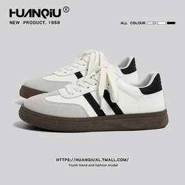 环球厚底德训鞋2025春秋新款跨境现货批发运动板鞋休闲运动鞋子