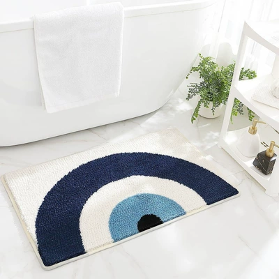 Cross-Border Hot-Selling Rainbow Series Imitation | Avtomobil döşəmə paspasları - rainbow-rug-4-4060cm-imitation-cashmere