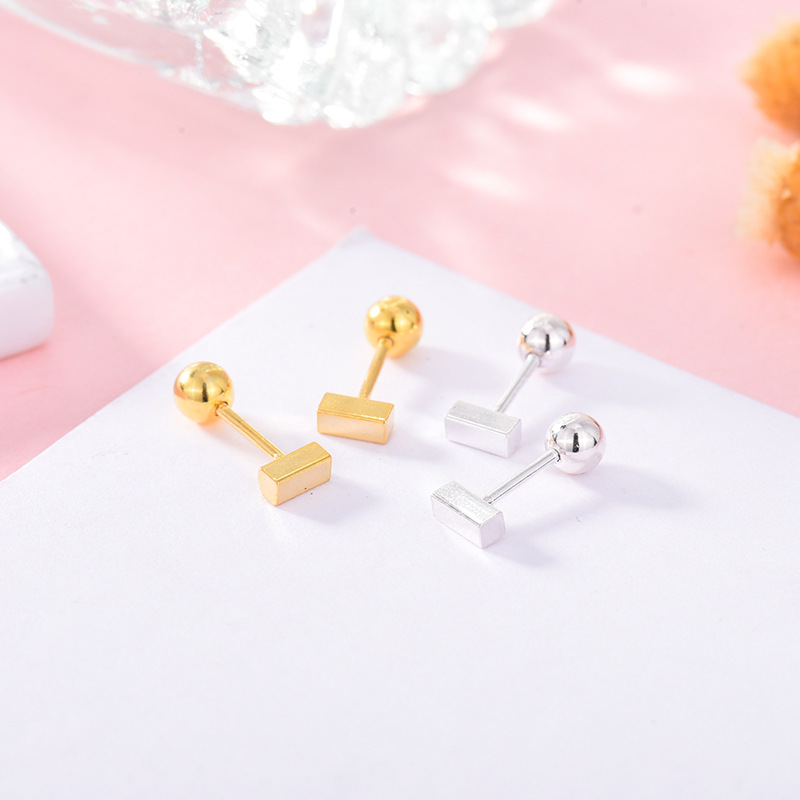 S925 sterling sølv ørestikker til mænd og kvinder piercing_voghion.com