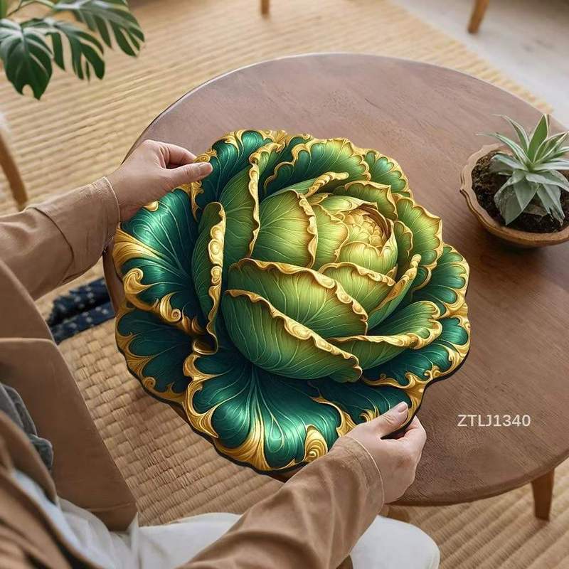 3D立体白菜硅藻泥沥水垫咖啡机吸水速干杯垫厨房餐垫防烫现货批发|undefined