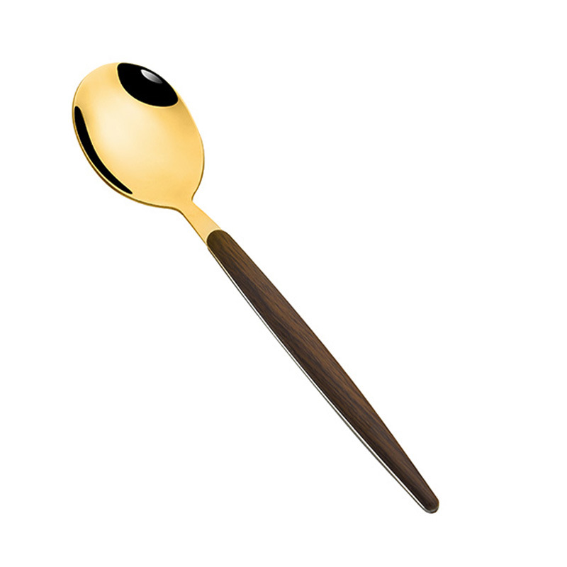 Edelstol Besteckset Mat Holzoptik Grëff 5-stéck_voghion.com