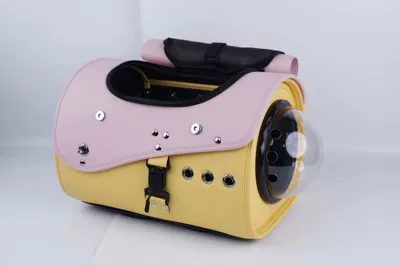 Motorcycle trunk Bag Rear Seat Bag - lemon-yellowpink