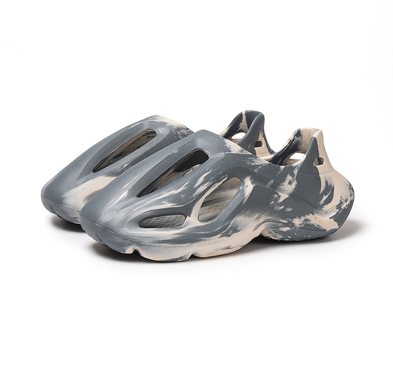 [Producto caliente de comercio exterior] Sandalias de EVA para hombres, zapatillas trbottomyy a juego de colores, zapatos de playa trbottom nacionales creativos, lote de zuecos de suela gruesa