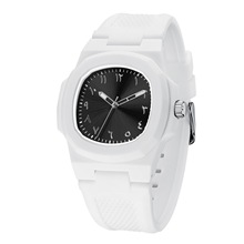 外贸跨境热销时尚手表 中学生运动男款手表 防水石英硅胶手表