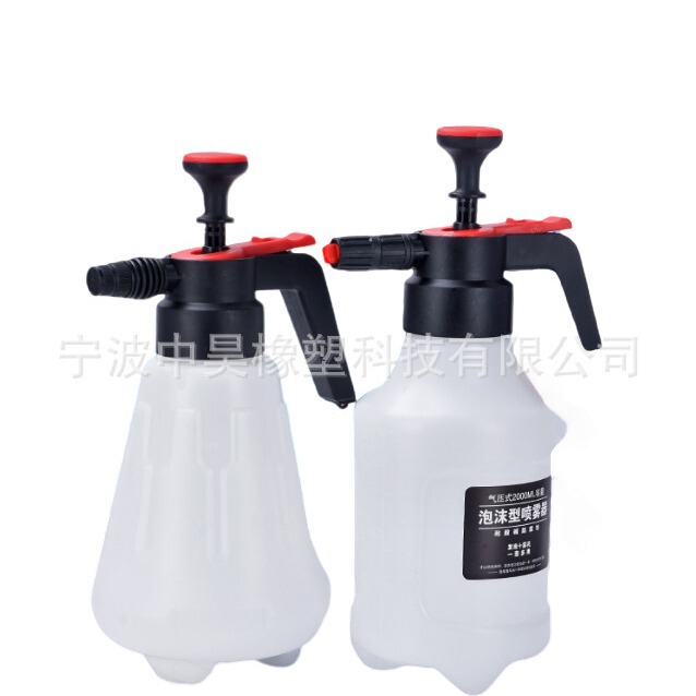Cleaning Machine Accessories Manual Pneumatic Multi-Functional Foam Car Wash Spray Bottle for Oil Stain Cleaning and Washing, Suitable for One Car