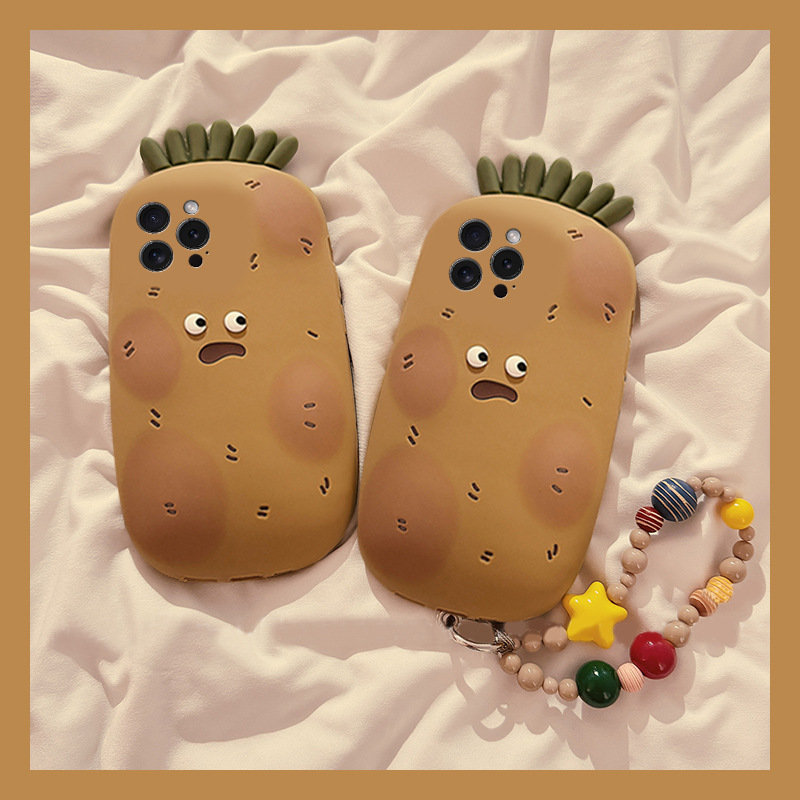 Funny Potato Suitable for Apple 16 Mobile Phone Case Huawei Pura80 Funny Mate70 Stereo Glory Magic7 Case Funny Potato Suitable for Apple 16 Mobile Phone Case Huawei Pura80 Funny Mate70 Stereo Glory Magic7 Case