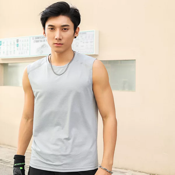 2025 Hunter Sports Vest Sleeveless T-Shirt Breathable High Elasticity Quick Drying Running Fitness Outdoor Men's Vest 6115