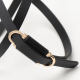 New Style Simple Japanese Buckle Knot Thin Belt Women's Korean-style All-match Skirt Sweater Coat Multicolor Women's Belt