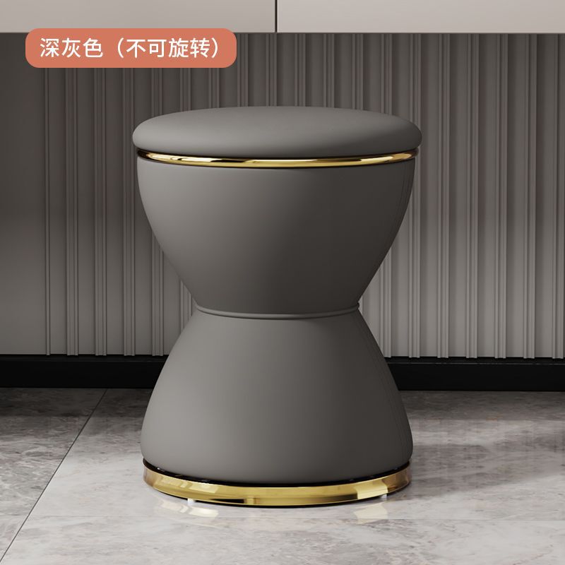 轻奢化妆凳卧室梳妆凳现代简约小户型家用梳妆台椅子高级感美甲凳|undefined