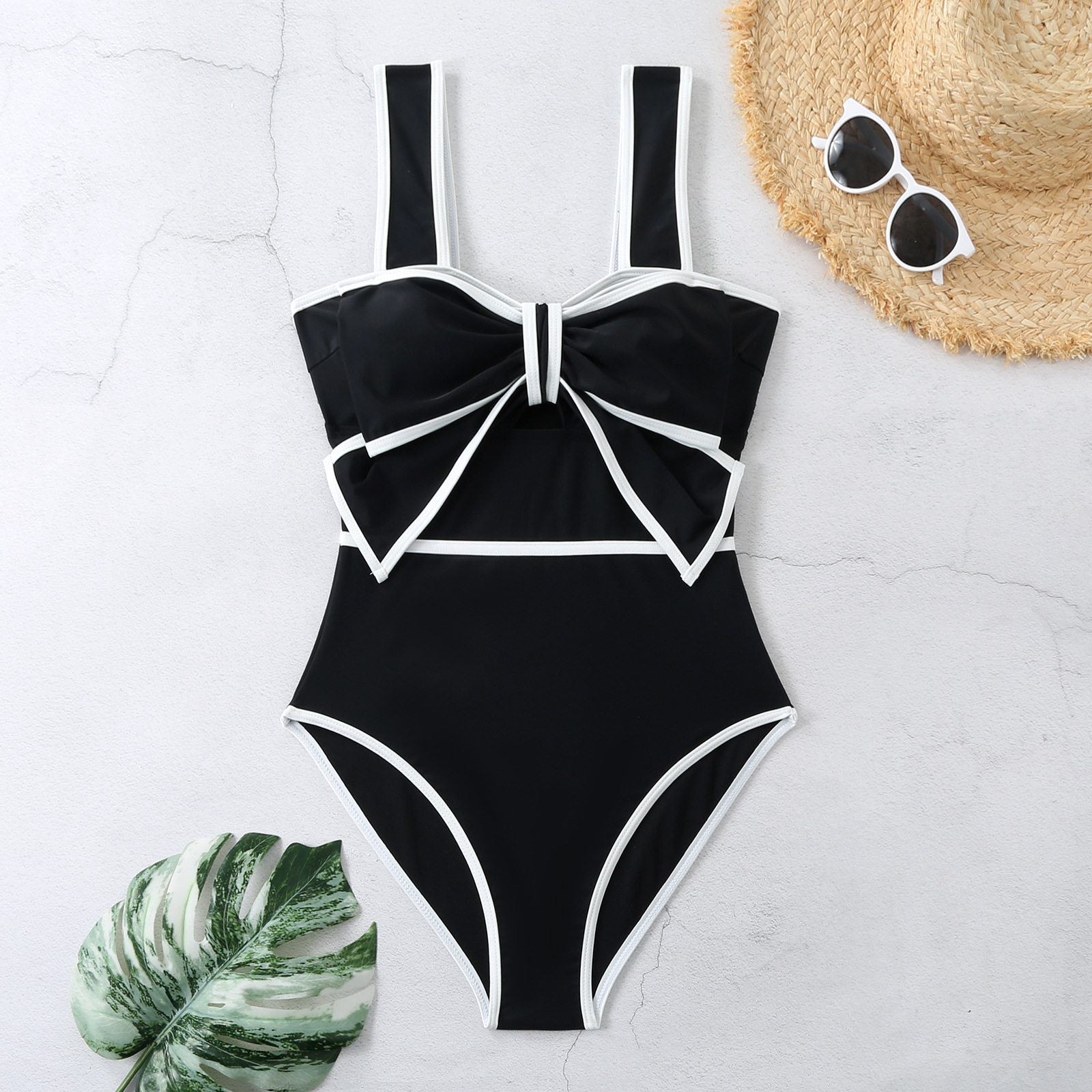 Costume intero stile bohémien con gonna lunga da spiaggia_voghion.com