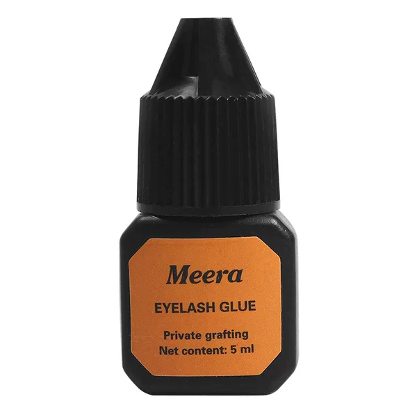 Authentic Meera Eyelash Extension Glue for Individual Eyelash Extensions, Long-Lasting, Strong, Gentle, Can Open Eyes, Factory Direct