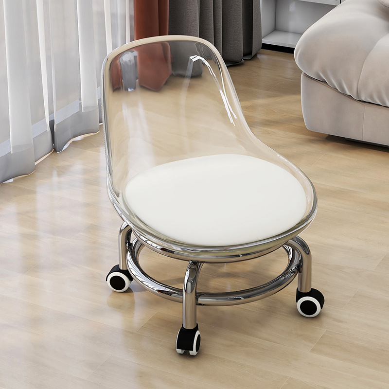 투명한 흰색 전기도금 이중층 탄소강 프레임 자동 범용 고무 휠