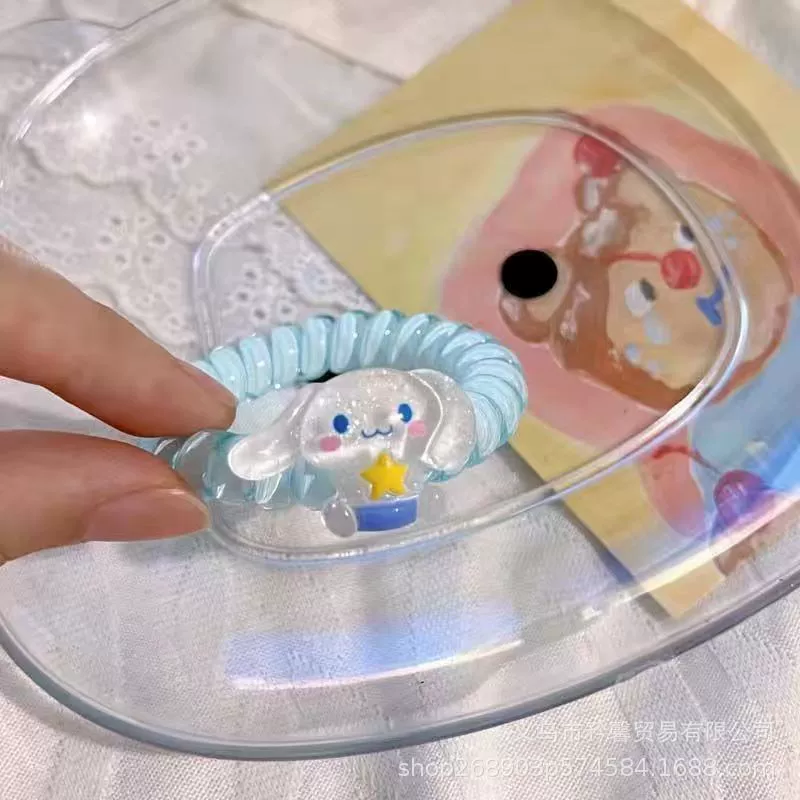 Cartoon bracelet, telephone, cute hair rope for friend