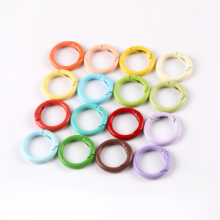 ��Ʒ�|�쇊diy��ɫ����25mm���ɿۏ���Ȧ��ɫ耳�Ȧƴ���Ʒ���