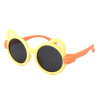 Children's glasses, cartoon sunglasses suitable for men and women girl's solar-powered, with little bears