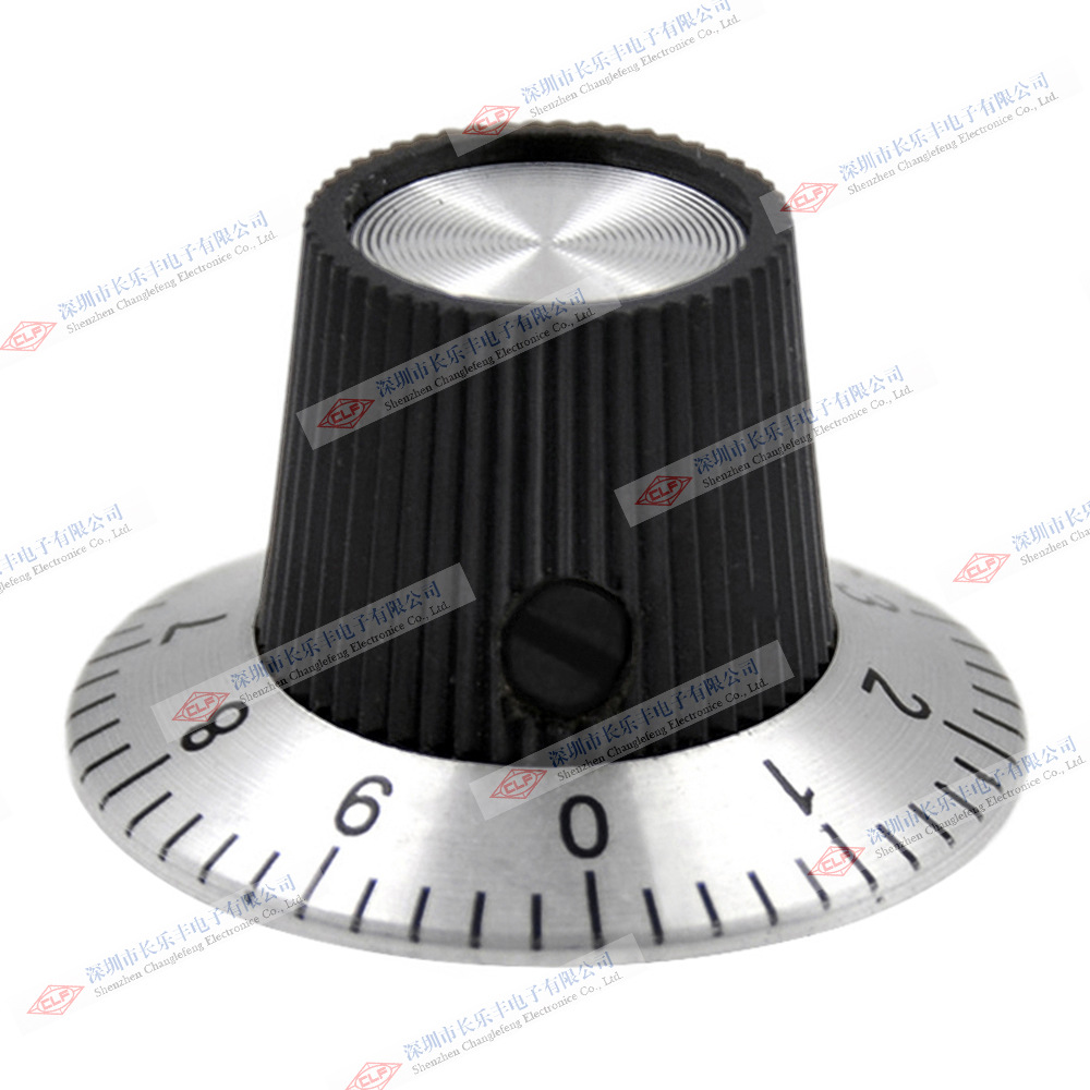 0-9数字刻度盘旋钮帽 电位器配套调节手柄 C-1 C-2 C-3