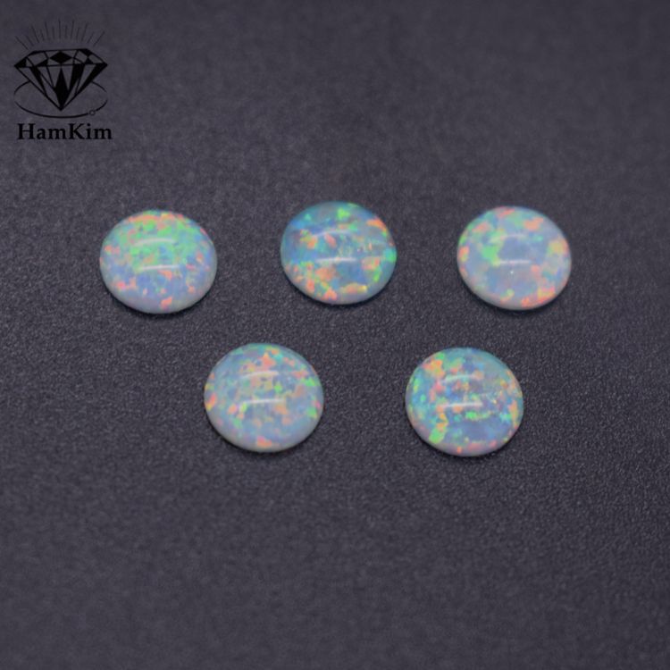 圆形 半透欧泊石