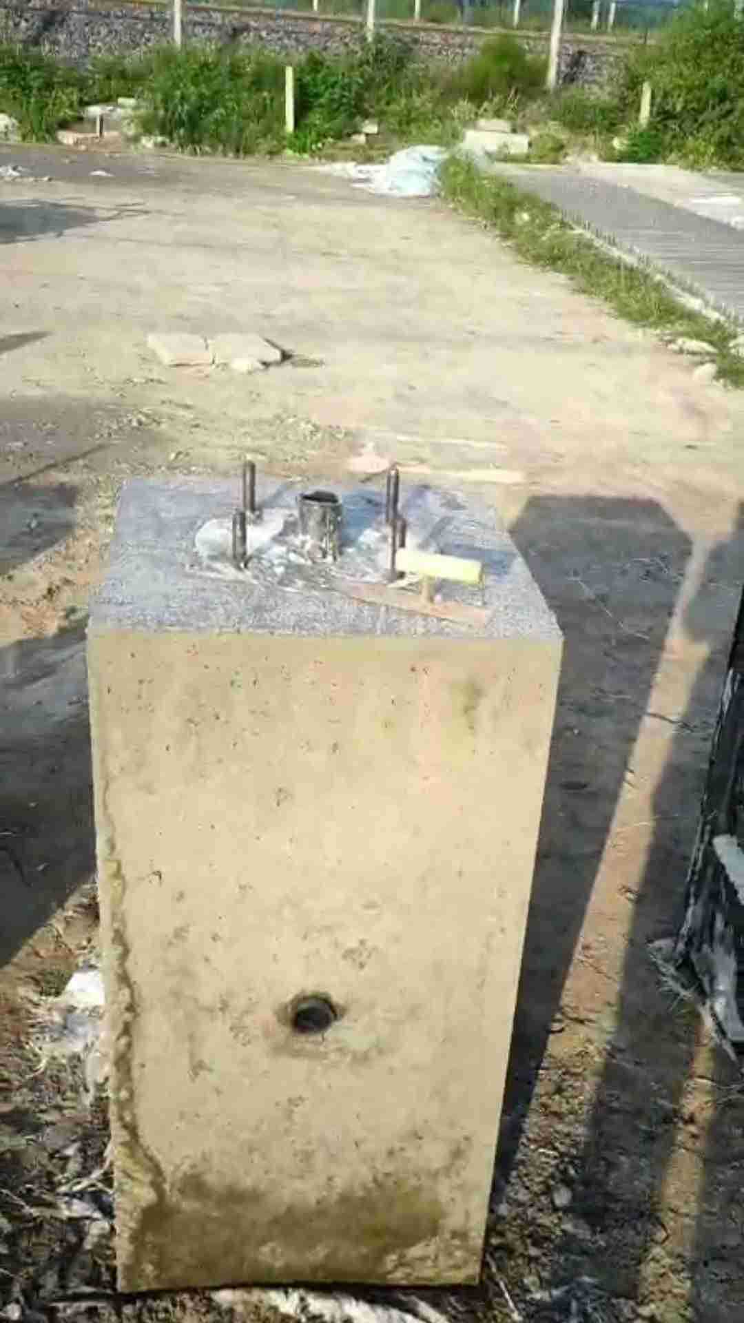 混凝土墩 水泥墩 水泥底座 路灯水泥墩底座 水泥墩子