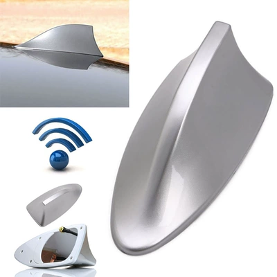 Car Roof Spoiler Antenna – vehicle antenna - silver