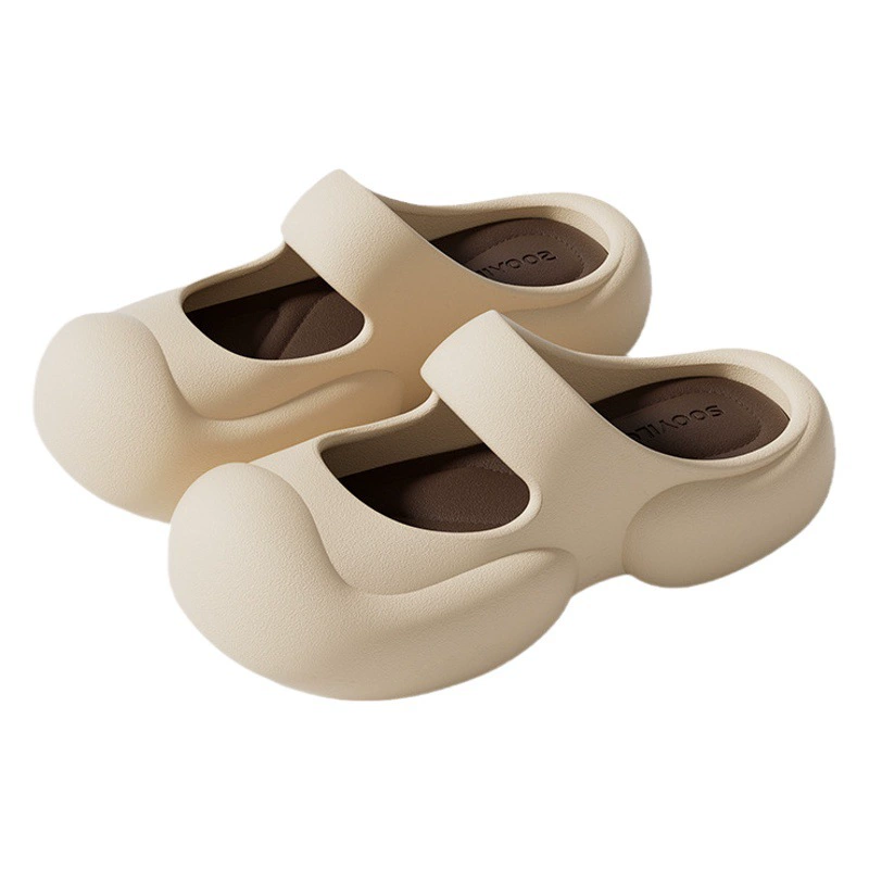 Новинка 2025, универсальная обувь Birkenstock для мужчин и женщин, босоножки на пробковой подошве в стиле ретро на толстой подошве, парные тапочки Baotou