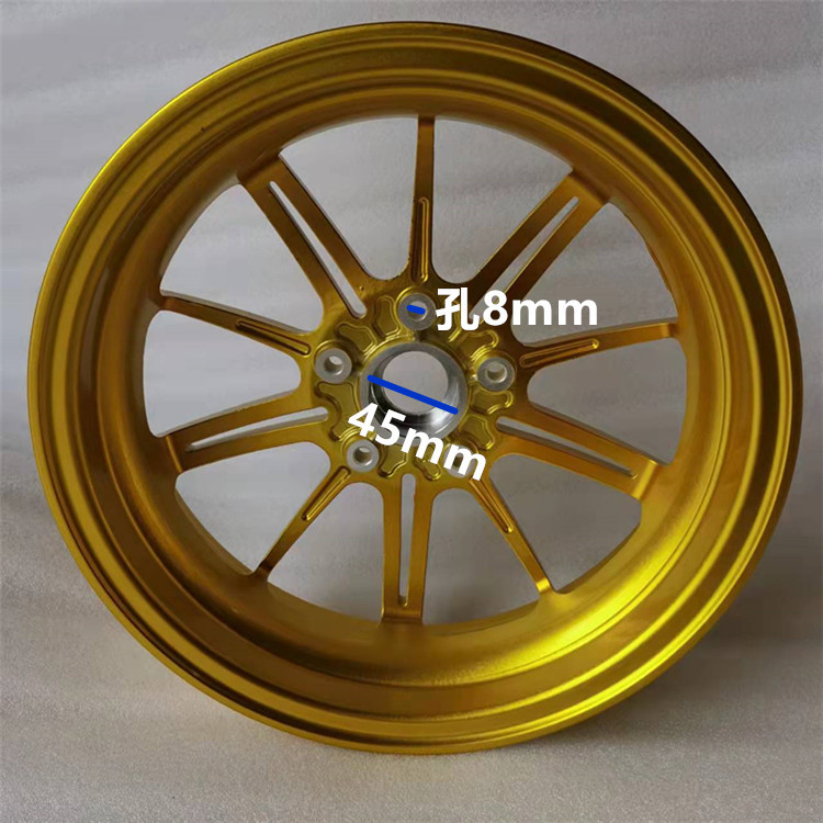 Factory wholesale suitable for vespa150cc/300cc aluminum alloy wheel hub Piaggio spring breeze sprint modified wheel hub