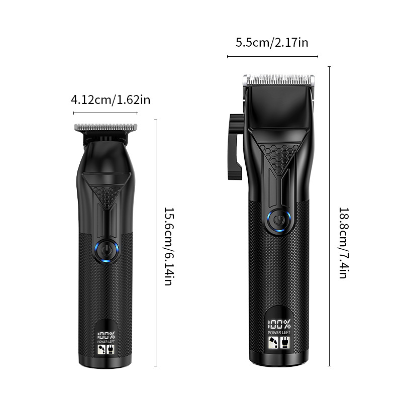 Professionel hårtrimmer med knive i rustfrit stål_voghion.com