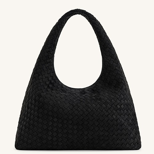 Suede Frosted Woven Hobo Tote Bag For Women Laura Autumn/Winter Retro Commuter Handbag Shoulder Underarm Bag - Thumbnail 5