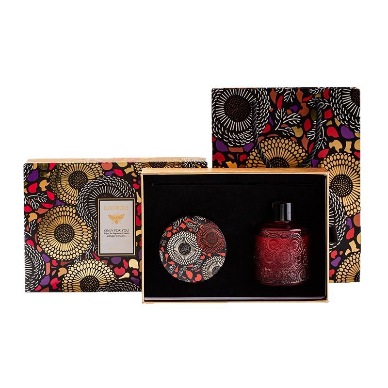 BYME en relieve cielo estrellado taza aromaterapia vela caja de regalo fragancia libre de fuego traje de aromaterapia regalo del Día DE LA Mujer