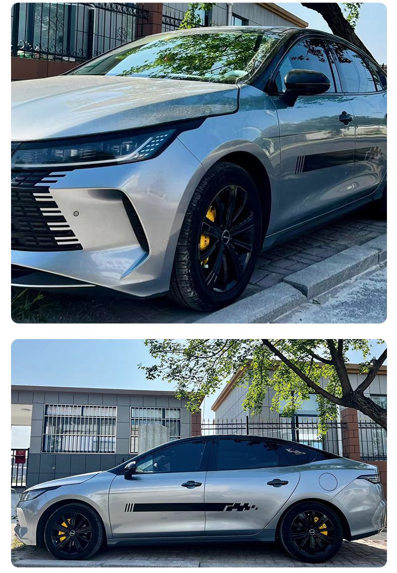 Caliper Covers Can Be Installed on 90% of Car Models, Upgraded Car Caliper Covers Made of Aluminum Alloy, DIY Modification, Decoration, Sporty and Stylish