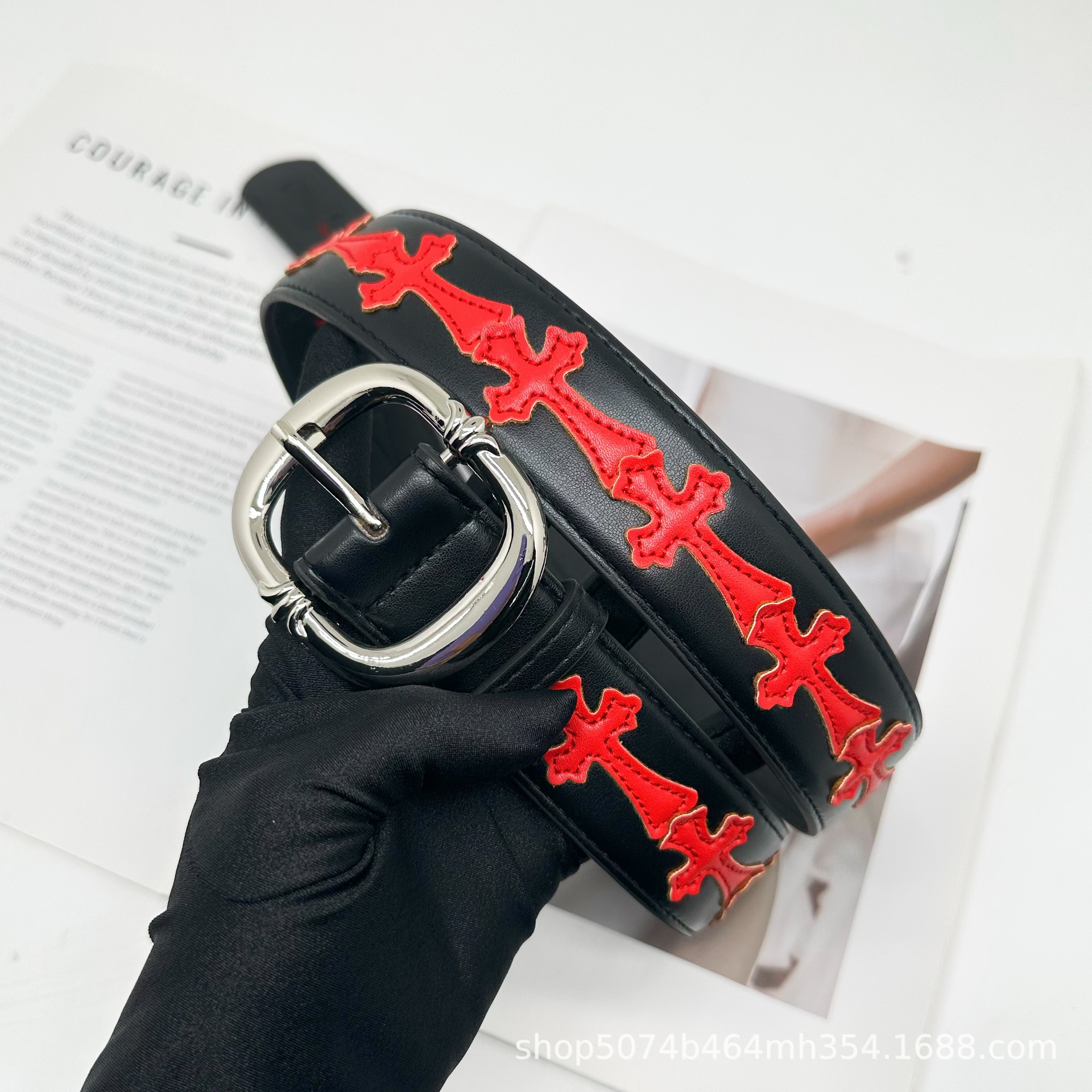 Cinturón cross de color CH cinturón clásico cinturón de jeans para hombres y mujeres cinturón de moda retro cinturón de moda cinturón de moda
