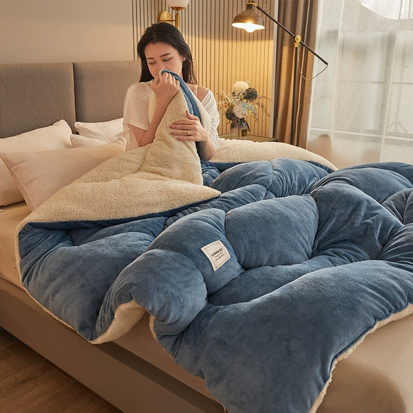Deep sea blue [warm quickly in three seconds, soft and skin-friendly]