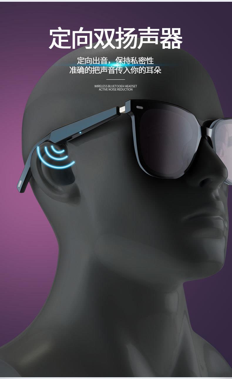 GM蓝牙眼镜智能音频耳机无线音乐骨传导配近视适用华为苹果 安卓详情27