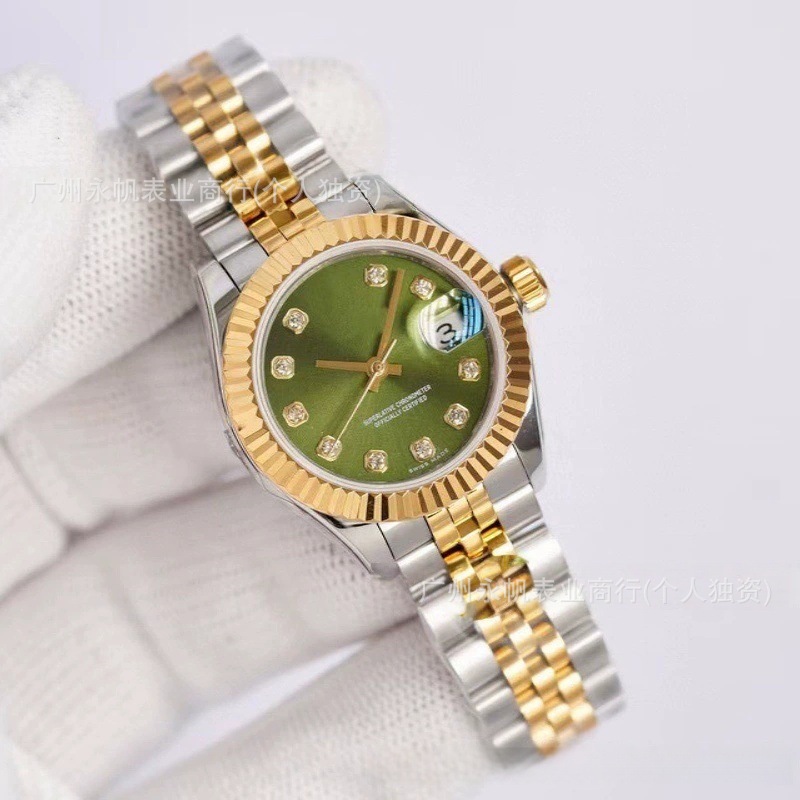 Laojia Log Women's Watch Log Watch C Factory 28 31mm Fully Automatic Mechanical Stainless Steel Luminous Waterproof Women's Watch Men's