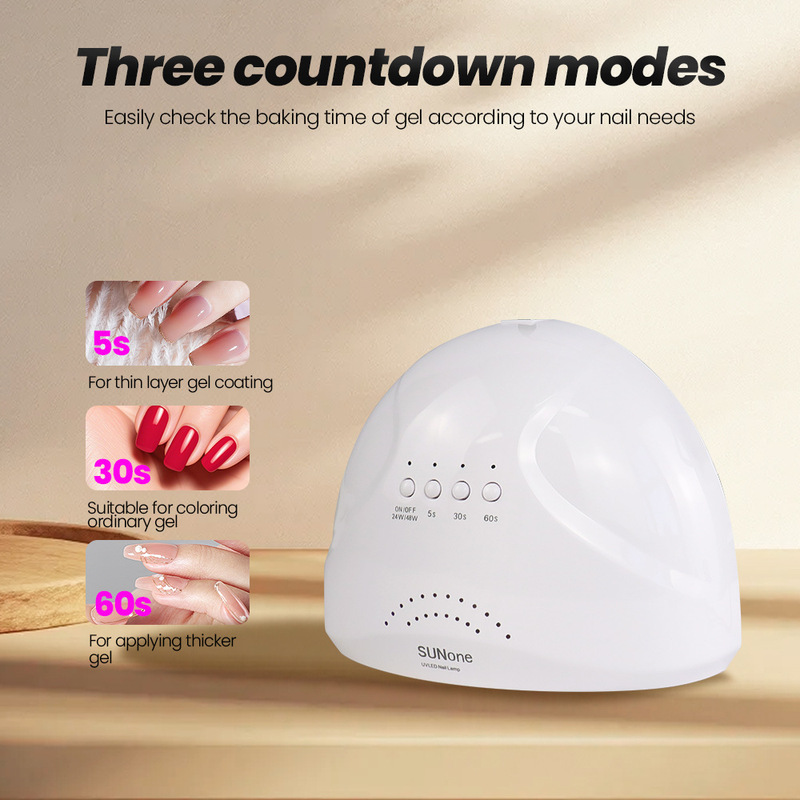 美甲灯光疗机速干烤灯新手美甲店在家用业指甲油胶照灯具SUNONE|undefined