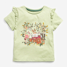女童夏裝3歲6寶寶半袖T恤中小童圓領短袖體恤打底衫洋氣上衣8