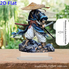 跨境波西米亚风动漫武士办公室展示柜收藏家居客厅卧室桌面摆件