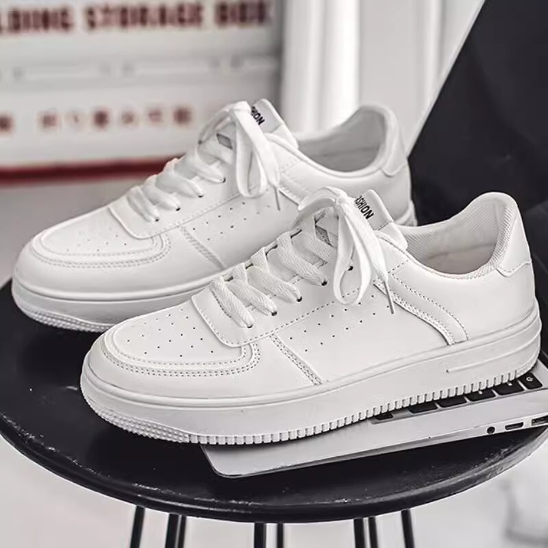 Women's Shoes, White Shoes, Women's 2025 New Popular Spring Student White Shoes, Versatile Niche Couple Casual Sneakers for Men
