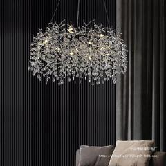 Italian light luxury living room crystal chandelier hotel club lobby exhibition hall new art branch restaurant chandelier