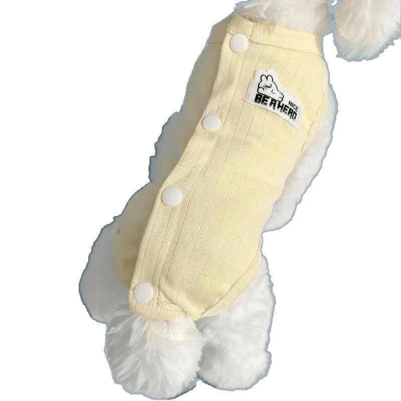 Ropa de perro de verano nueva bolsa de esterilización abdominal ropa para el hogar ropa anti-lamida mascota Teddy Bear anti-chaleco de pelo