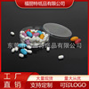 circular transparent Acrylic texture of material Foldable Custom food PS Packaging box