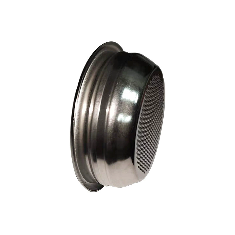 Coffee powder bowl (Foshan) 58 mm stainless steel, double-serving portafilter insert