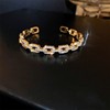 Zirconium, brand bracelet, fashionable advanced jewelry, European style, internet celebrity, bright catchy style, high-quality style