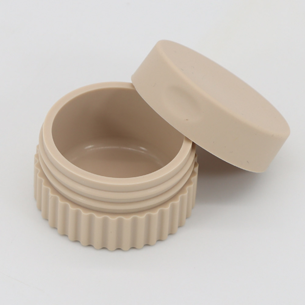 Caja de embalaje de silicona caja de polvo suelto de viaje portátil caja de medicina botella de embalaje de loción caja de almacenamiento de joyería con tapa botella de crema