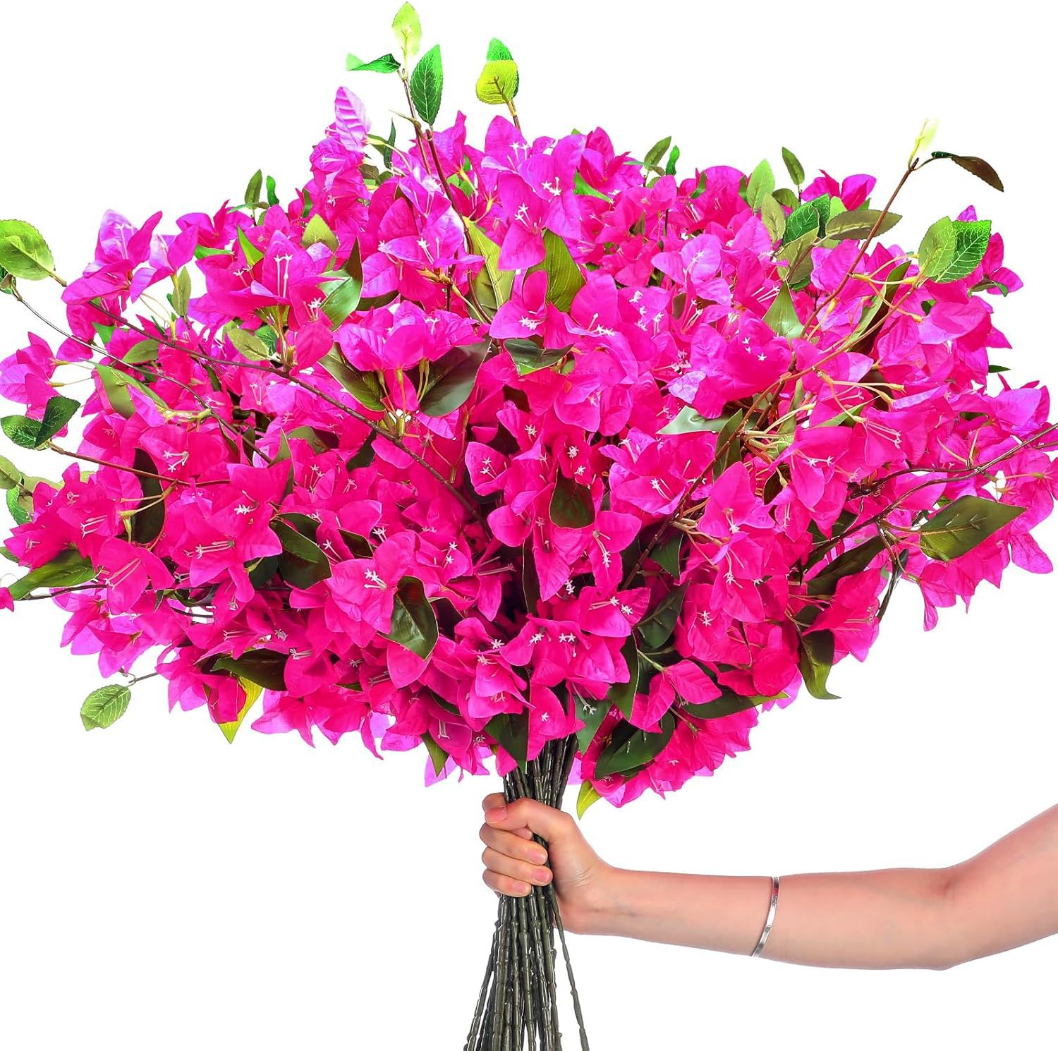 New Artificial Flower Bougainvillea Engineering Landscaping Hotel Home Furnishings Wedding Indoor and Outdoor Decoration Cross-Border Foreign Trade