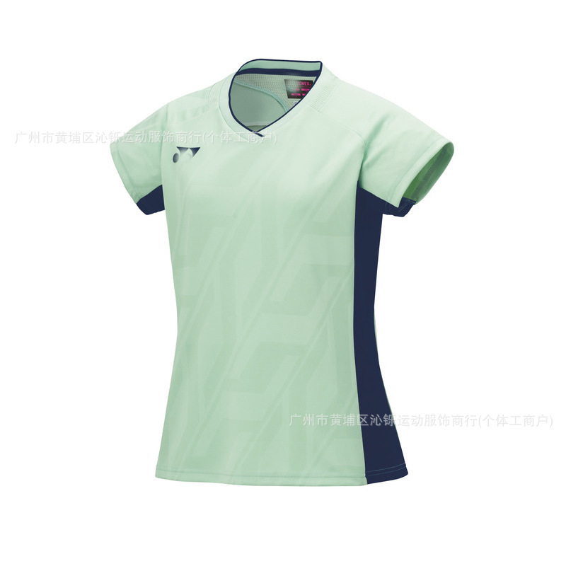 新款yy羽毛球服男女款运动服比赛服儿童款学生训练透气俱乐部印字|undefined
