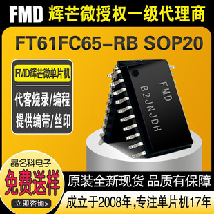 FT61FC65-RB SOP20 �xâ΢оƬFMD��Ƭ�C����IC΢������MCU��䛏S