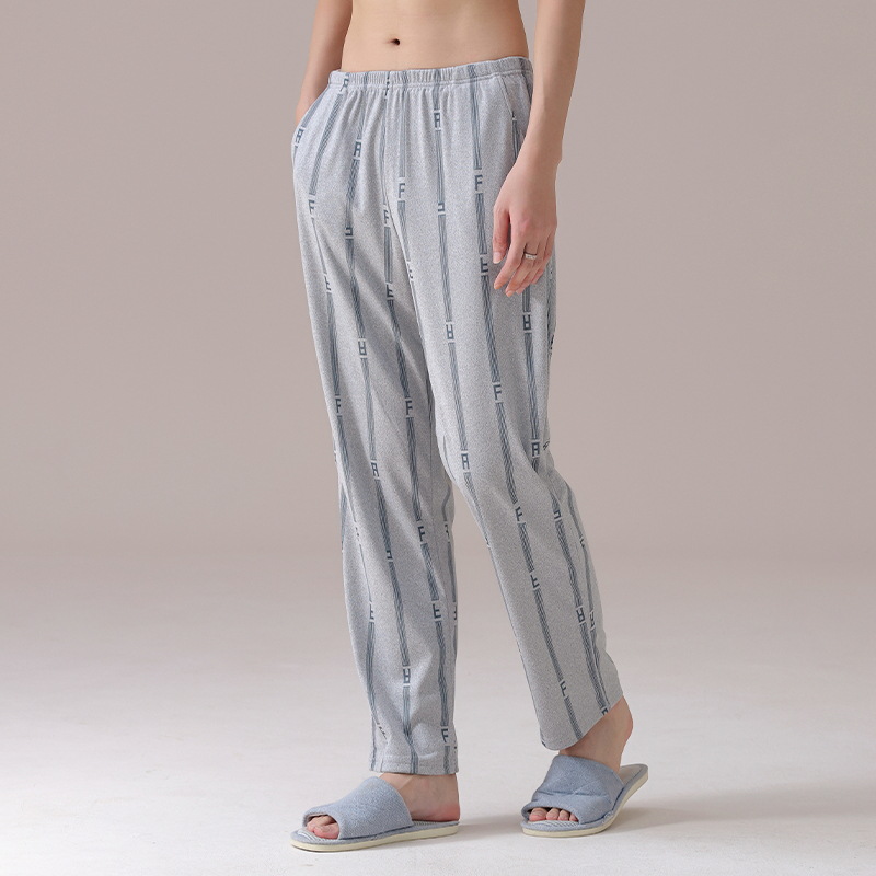 Pantalones de pijama de hombre pantalones largos de primavera y otoño pantalones de invierno de lana simple para niños pantalones caseros de invierno y otoño