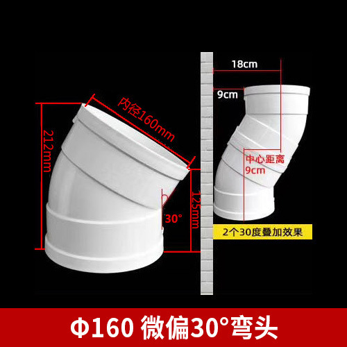 PVC回転エルボ万方向調整直接偏置エルボ調整可能180度 ° 万能エルボは耐腐食性があります|undefined